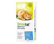 Антигельминтное средство для кошек Bayer Drontal, 1 таблетка