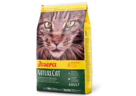 Беззерновой корм для котят и взрослых кошек Josera NatureCat