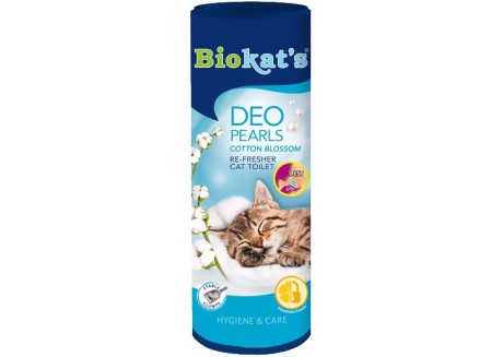 Дезодорант для кошачьего туалета Biokat's Deo Pearls Cotton, 700 гр (G-605173)