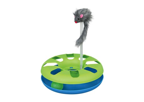 Игрушка для кошек Trixie Трек игровой с мышкой Crazy Circle d=24 см, h=29 см (4135)