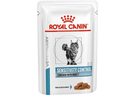 Лечебные консервы для кошек Royal Canin SENSITIVITY CONTROL CHICKEN CAT Pouches