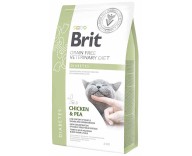 Лечебный сухой корм для кошек с диабетом Brit GF Veterinary Diets Cat Diabets