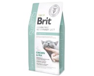 Лечебный сухой корм для кошек с заболеваниями мочевых путей Brit GF Veterinary Diets Cat Struvite