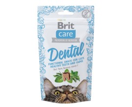 Лакомство для кошек Brit Care Functional Snack Dental 50 г (111263/1371)