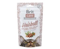 Лакомство для кошек Brit Care Functional Snack Hairball 50 г (для выведения шерсти) (111265/1395)