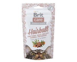 Лакомство для кошек Brit Care Functional Snack Hairball 50 г (для выведения шерсти) (111265/1395)