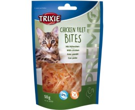 Лакомство для кошки Trixie Premio Chicken Filet Bites филе куриное, 50 гр (42701)