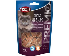 Лакомство для кошки Trixie Premio Hearts утка/минтай, 50 гр (42705)