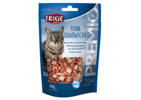 Лакомство для кошки Trixie Premio Tuna Sandwiches тунец, 50 гр (42731)