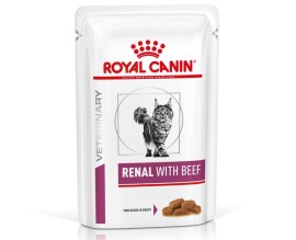Лечебный влажный корм для кошек Royal Canin RENAL CAT BEEF 0,085 кг