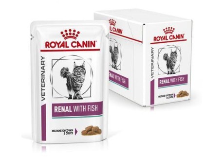 Лечебный влажный корм для кошек Royal Canin RENAL CAT FISH 0,085 кг