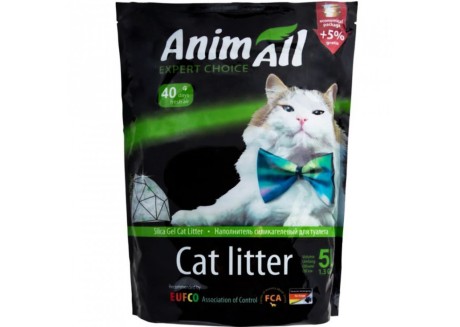 Наполнитель для туалета кошки AnimАll Зеленый изумруд