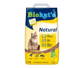 Наполнитель для туалета кошки Biokats Natural NEW