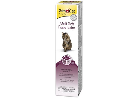 Паста для выведения шерсти у кошек GimCat Malt-Soft Extra