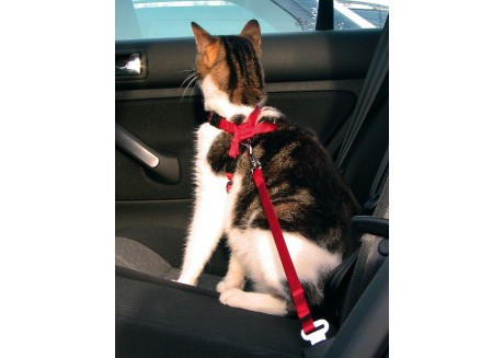 Пояс-шлея безопасности для кошек в авто Trixie (1294)