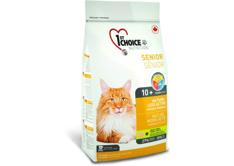 1st Choice Сухой корм для кошек Senior Mature Less Aktiv