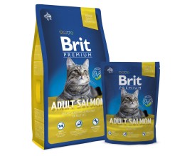 Сухой корм для кошек Brit Premium Cat Adult Salmon