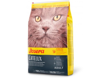 Сухой корм для кошек для выведения шерсти Josera Catelux