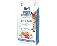 Сухой корм для кошек крупных пород Brit Care Cat GF Large cats Power and Vitality