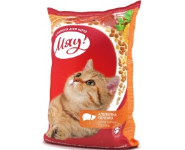 Корм для кошек Мяу! Аппетитная печень 11 кг
