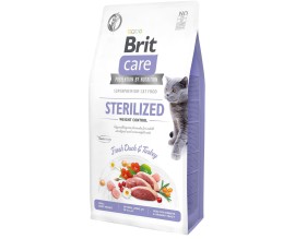 Сухой корм для стерилизованных кошек Brit Care Cat GF Sterilized Weight Control