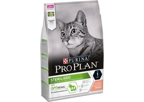 Сухой корм для стерилизованных кошек ProPlan Sterilised Senses, с лососем