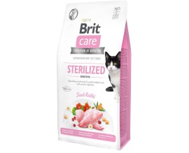 Сухой корм для стерилизованных кошек с чувствительным пищеварением Brit Care Cat GF Sterilized Sensitive