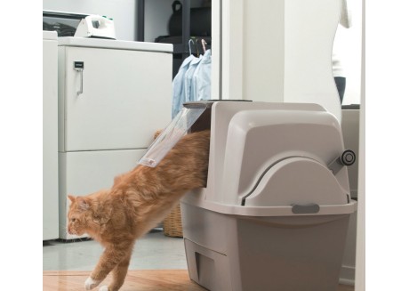 Автоматический  закрытый туалет для кошек Hagen Catit Smart Sift (50685)