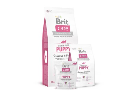 Корм для собак Brit Care Grain-free Puppy Salmon and Potato