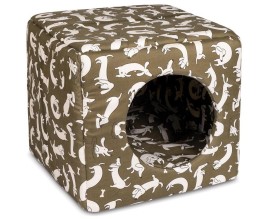 Домик-лежак для собак Природа Cube 40 см/40 см /37 см (коричневый) (PR241888)