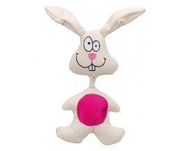 Игрушка для собак Trixie Кролик с пищалкой, 29 см (35869)