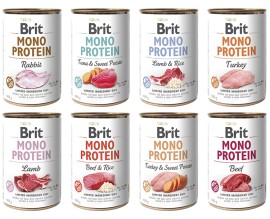 Консервы для собак Brit Mono Protein Dog, 400 гр