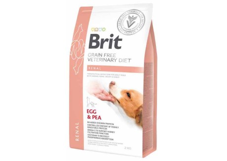 Лечебный сухой корм для собак при почечной недостаточности Brit GF VetDiets Dog Renal