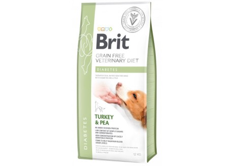 Лечебный сухой корм для собак с сахарным диабетом Brit GF VetDiets Dog Diabetes