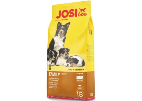Корм для сук и щенков всех пород Josera JosiDog Family (29/17) 18 кг