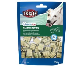 Лакомство для собак Trixie Denta Fun Chew Bites с петрушкой и мятой, 150 гр (31501)