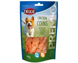 Лакомство для собак Trixie Premio Chicken Coins курица, 100 гр (31531)