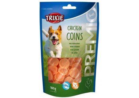Лакомство для собак Trixie Premio Chicken Coins курица, 100 гр (31531)