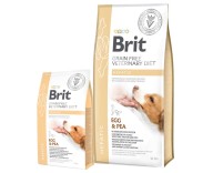 Лечебный сухой корм для собак с болезнями печени Brit GF VetDiets Dog Hepatic