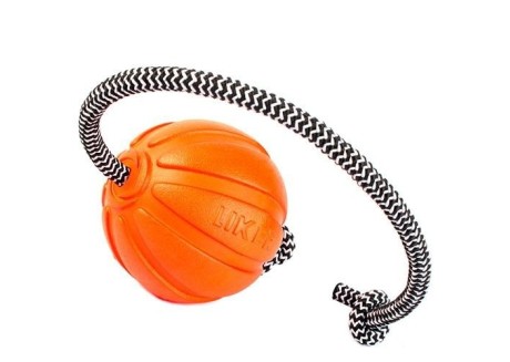 Мяч для собак Collar Лайкер Корд на шнуре, диаметр 5 см (6285)