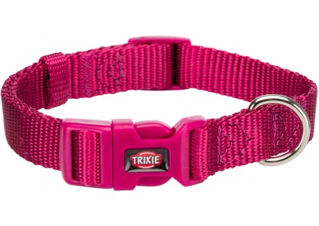Ошейник для собак Trixie Premium нейлон ярко-розовый