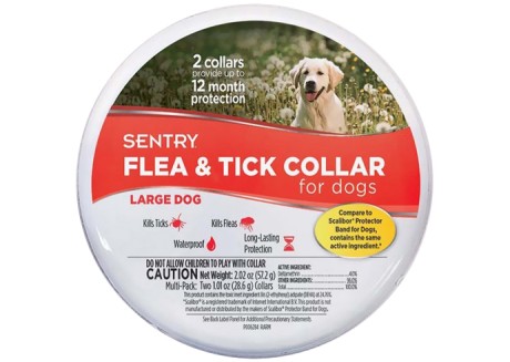 Ошейник от блох и клещей для собак крупных пород Sentry Flea Tick Small (39525)