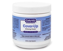 Отбеливающая пудра для собак и котов Davis Cover-Up Whitening Powder, 0,3 л (CU16)