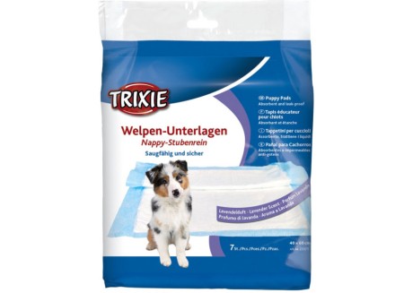 Пеленки для собак Trixie с запахом лаванды, 7 шт (23371)