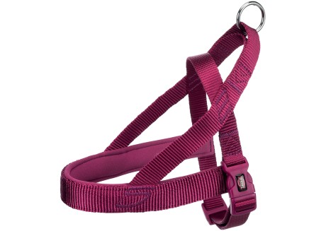 Шлея для собак Trixie Premium норвежская ярко-розовая