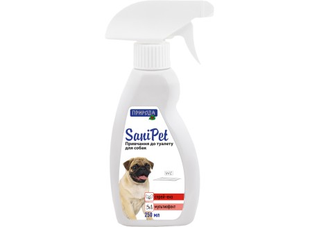Спрей для приучения собак к туалету SaniPet 250 мл (PR240563)