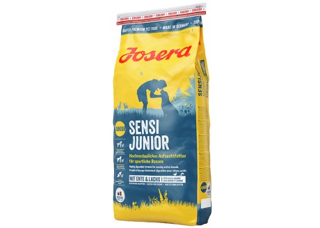 Сухой корм для щенков и юниоров с чувствительным пищеварением Josera Sensi Junior