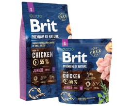 Сухой корм для щенков мелких пород Brit Premium Dog Junior S