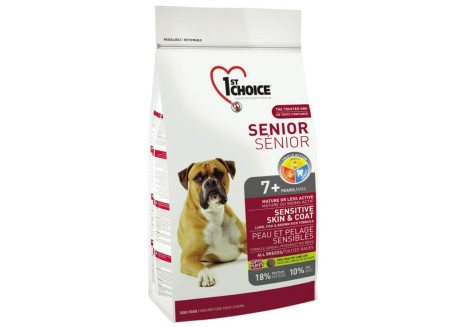 1st Choice Сухой корм для собак Senior Sensitive Skin and Coat All Breeds
