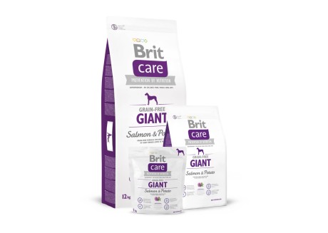 Корм для собак Brit Care Grain-free Giant Salmon and Potato